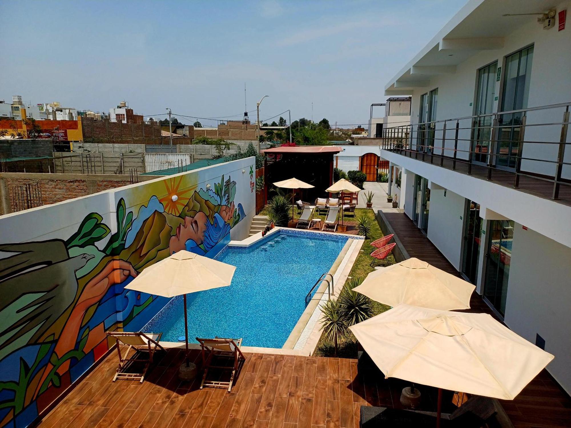 La Estancia Hotel Ика Экстерьер фото